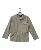THE NORTHFACE PURPLELABELザ・ノースフェイス パープルレーベル）の古着「Raschel Zip Up Cardigan/ラッシェル ジップ アップ カーディガン」｜ベージュ