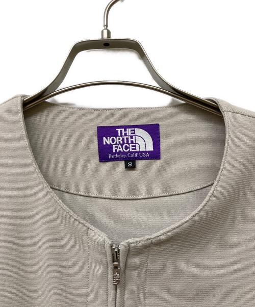 THE NORTHFACE PURPLELABEL（ザ・ノースフェイス パープルレーベル）THE NORTHFACE PURPLELABEL (ザ・ノースフェイス パープルレーベル) Raschel Zip Up Cardigan/ラッシェル ジップ アップ カーディガン ベージュ サイズ:sizeSの古着・服飾アイテム