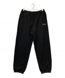 The Ennoy Professional（ザ エンノイ プロフェッショナル）の古着「24AW ELECTRIC LOGO SWEAT PANTS」｜ブラック