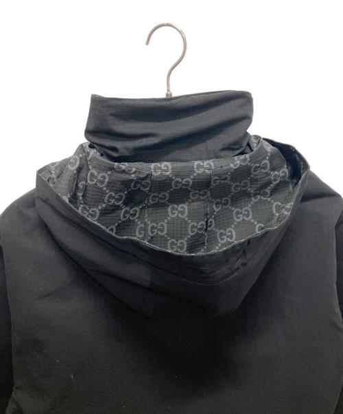 GUCCI（グッチ）GUCCI (グッチ) 24SS GG リップストップ ナイロン リバーシブル ジャケット ブラック サイズ:44の古着・服飾アイテム