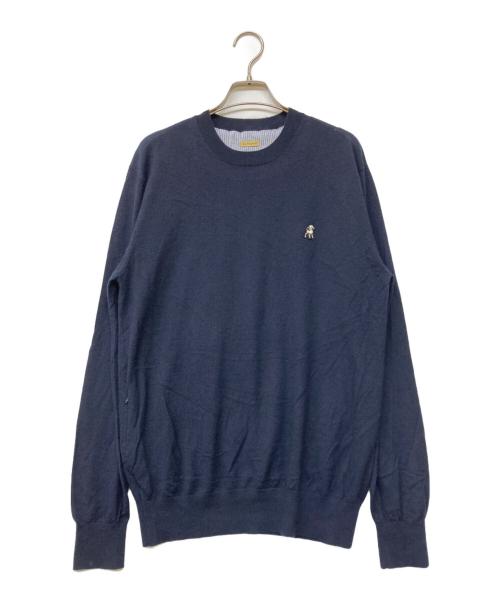 The shepherd UNDERCOVER（ザシェパード アンダーカバー）The shepherd UNDERCOVER (ザシェパード アンダーカバー) カシミヤニット ネイビー サイズ:3の古着・服飾アイテム