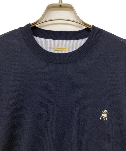 The shepherd UNDERCOVER（ザシェパード アンダーカバー）The shepherd UNDERCOVER (ザシェパード アンダーカバー) カシミヤニット ネイビー サイズ:3の古着・服飾アイテム