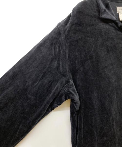 YAECA CONTEMPO（ヤエカ コンテンポ）YAECA CONTEMPO (ヤエカ コンテンポ) ベロアオールインワン ブラック サイズ:Mの古着・服飾アイテム