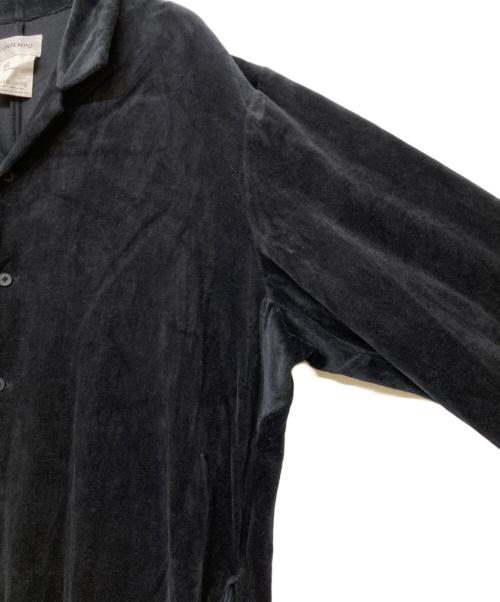 YAECA CONTEMPO（ヤエカ コンテンポ）YAECA CONTEMPO (ヤエカ コンテンポ) ベロアオールインワン ブラック サイズ:Mの古着・服飾アイテム