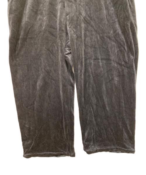 YAECA CONTEMPO（ヤエカ コンテンポ）YAECA CONTEMPO (ヤエカ コンテンポ) ベロアオールインワン ブラック サイズ:Mの古着・服飾アイテム