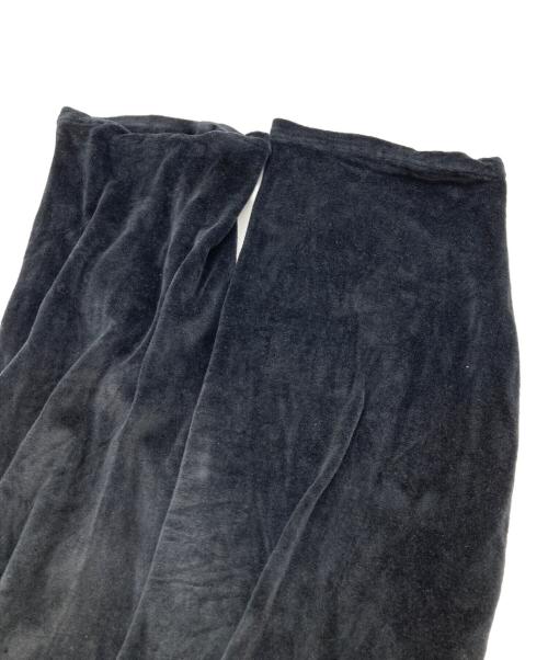 YAECA CONTEMPO（ヤエカ コンテンポ）YAECA CONTEMPO (ヤエカ コンテンポ) ベロアオールインワン ブラック サイズ:Mの古着・服飾アイテム