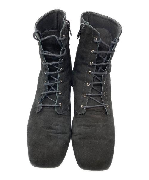 FABIO RUSCONI（ファビオルスコーニ）FABIO RUSCONI (ファビオルスコーニ) レースアップブーツ ブラック サイズ:SIZE 39の古着・服飾アイテム