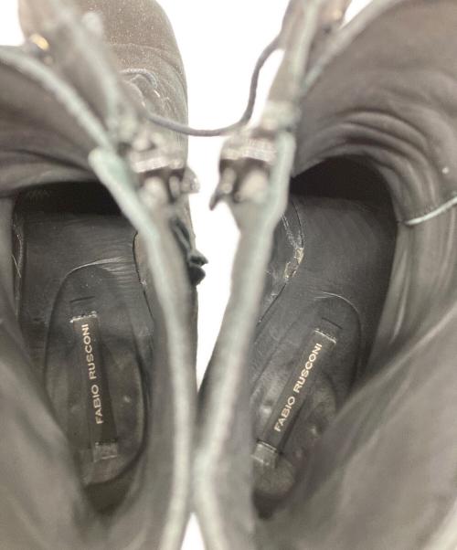 FABIO RUSCONI（ファビオルスコーニ）FABIO RUSCONI (ファビオルスコーニ) レースアップブーツ ブラック サイズ:SIZE 39の古着・服飾アイテム