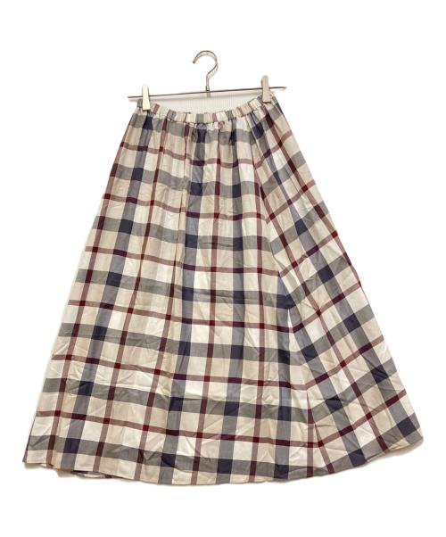 BLUE LABEL CRESTBRIDGE（ブルーレーベルクレストブリッジ）BLUE LABEL CRESTBRIDGE (ブルーレーベルクレストブリッジ) ニットワンピース・スカートセット ピンク サイズ:36の古着・服飾アイテム