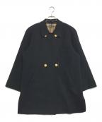 Burberry'sバーバリーズ）の古着「金釦コート」｜ブラック