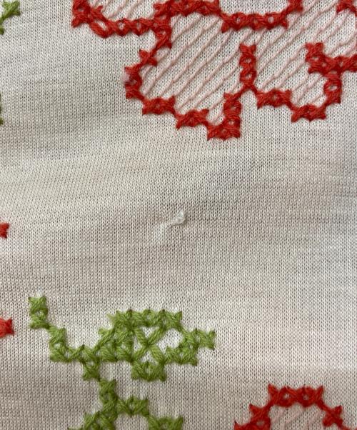 Sybilla（シビラ）Sybilla (シビラ) クロスステッチワンピース ベージュ サイズ:Mの古着・服飾アイテム