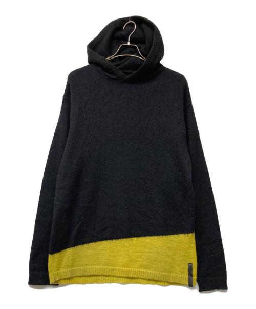 ISAMU KATAYAMA BACKLASH（イサムカタヤマ・バックラッシュ）ISAMU KATAYAMA BACKLASH (イサムカタヤマ・バックラッシュ) モヘヤニットプルオーバー ブラック サイズ:Mの古着・服飾アイテム