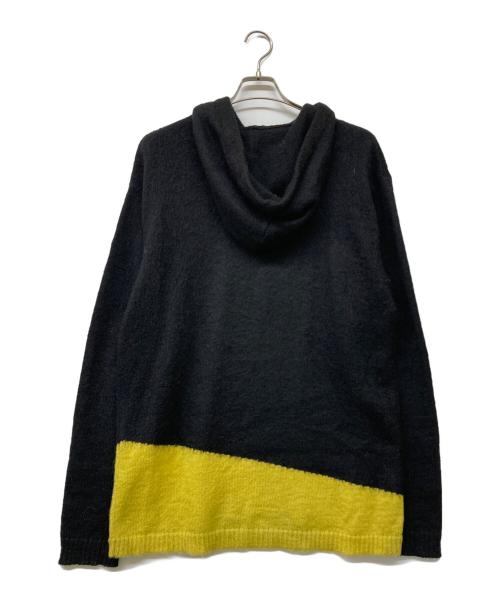 ISAMU KATAYAMA BACKLASH（イサムカタヤマ・バックラッシュ）ISAMU KATAYAMA BACKLASH (イサムカタヤマ・バックラッシュ) モヘヤニットプルオーバー ブラック サイズ:Mの古着・服飾アイテム