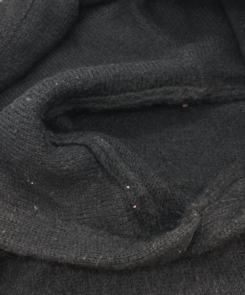 ISAMU KATAYAMA BACKLASH（イサムカタヤマ・バックラッシュ）ISAMU KATAYAMA BACKLASH (イサムカタヤマ・バックラッシュ) モヘヤニットプルオーバー ブラック サイズ:Mの古着・服飾アイテム