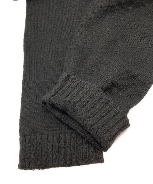 ISAMU KATAYAMA BACKLASH（イサムカタヤマ・バックラッシュ）ISAMU KATAYAMA BACKLASH (イサムカタヤマ・バックラッシュ) モヘヤニットプルオーバー ブラック サイズ:Mの古着・服飾アイテム