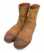 ISAMU KATAYAMA BACKLASHイサムカタヤマ・バックラッシュ）の古着「ホーウィン スエードブーツ」｜ブラウン