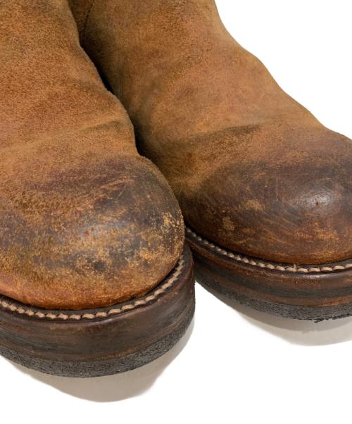 ISAMU KATAYAMA BACKLASH（イサムカタヤマ・バックラッシュ）ISAMU KATAYAMA BACKLASH (イサムカタヤマ・バックラッシュ) ホーウィン スエードブーツ ブラウン サイズ:25の古着・服飾アイテム