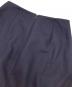 中古・古着 JIL SANDER NAVY (ジルサンダー ネイビー) ウールブレンドスリットスカート ネイビー サイズ:34：5000円