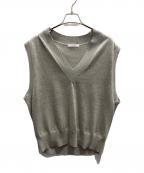 CINOHチノ）の古着「ニットベスト」｜グレー