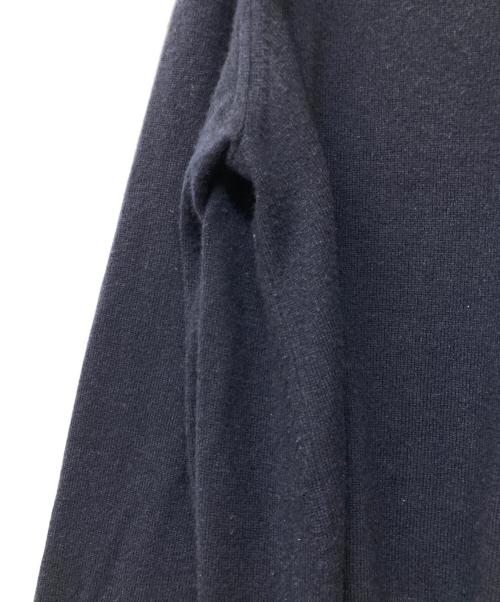 CELINE（セリーヌ）CELINE (セリーヌ) フィービー期トリオンフ刺繍カシミヤクルーネックニット ネイビー サイズ:Mの古着・服飾アイテム