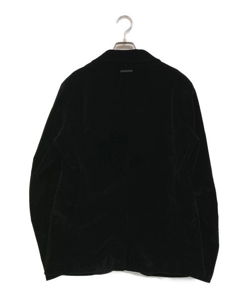 ARMANI EXCHANGE（アルマーニ エクスチェンジ）ARMANI EXCHANGE (アルマーニ エクスチェンジ) VELVET BLAZER ブラック サイズ:SIZE 36の古着・服飾アイテム