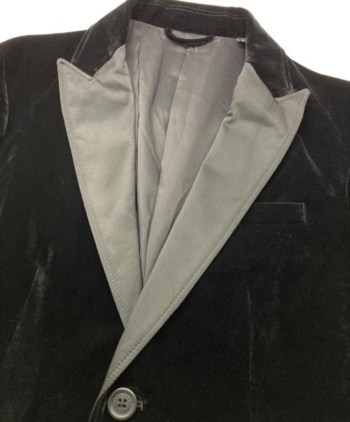 ARMANI EXCHANGE（アルマーニ エクスチェンジ）ARMANI EXCHANGE (アルマーニ エクスチェンジ) VELVET BLAZER ブラック サイズ:SIZE 36の古着・服飾アイテム