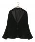 ARMANI EXCHANGE（アルマーニ エクスチェンジ）の古着「VELVET BLAZER」｜ブラック