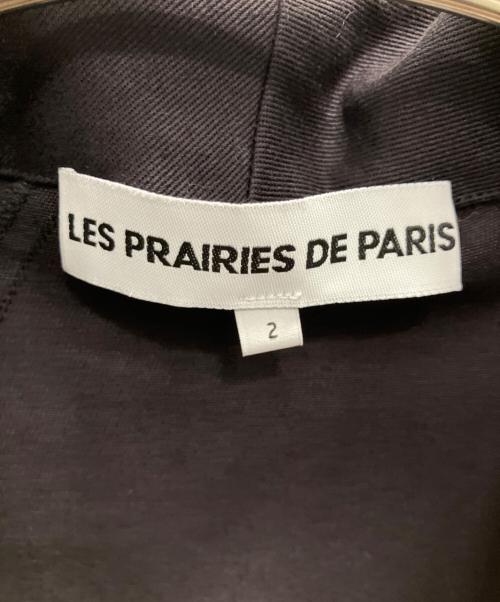 les prairies de paris（レプレリードパリ）les prairies de paris (レプレリードパリ) GIGI ジャケット ブラック サイズ:2の古着・服飾アイテム