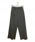 MUSE de Deuxieme Classeミューズ ドゥーズィエム クラス）の古着「DISCO CRAPE パンツ」｜ブラック