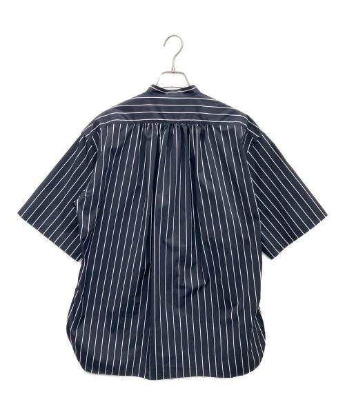 HYKE（ハイク）HYKE (ハイク) stripe shirt ブラック サイズ:SIZE1の古着・服飾アイテム