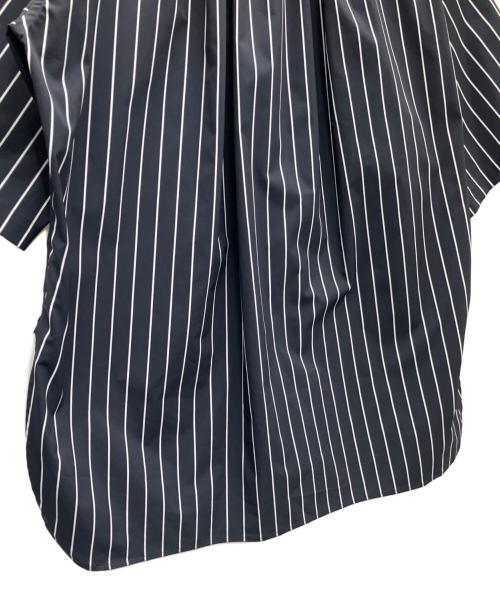 HYKE（ハイク）HYKE (ハイク) stripe shirt ブラック サイズ:SIZE1の古着・服飾アイテム