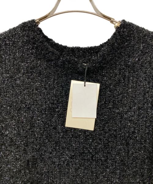 theodoric（テオドリック）theodoric (テオドリック) Lame Yarn Leather Pocket PO ブラック サイズ:Freeの古着・服飾アイテム