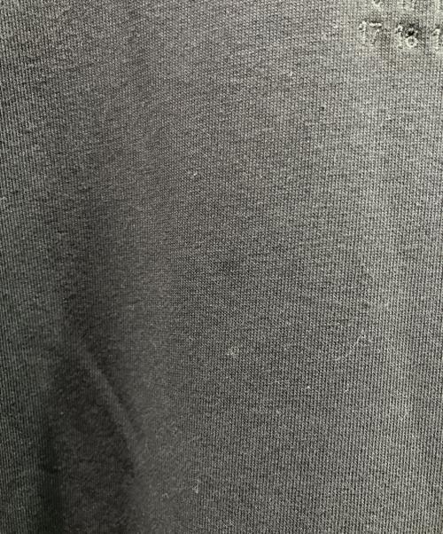 MM6 Maison Margiela（エムエムシックスメゾンマルジェラ）MM6 Maison Margiela (エムエムシックスメゾンマルジェラ) ロゴ刺繍フーディ ブラック サイズ:Mの古着・服飾アイテム