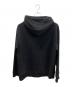 MM6 Maison Margiela (エムエムシックスメゾンマルジェラ) ロゴ刺繍フーディ ブラック サイズ:M：24000円