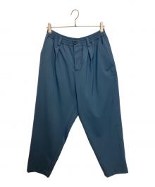 MARNI（マルニ）の古着「ウールトロピカルシャーリング1Pテーパードパンツ」｜ブルー