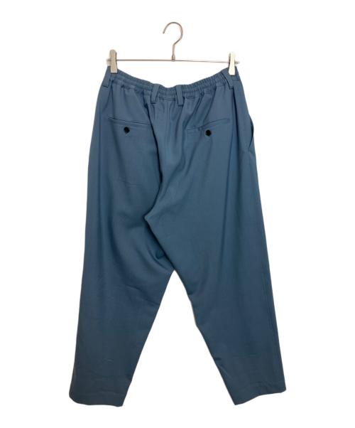 MARNI（マルニ）MARNI (マルニ) ウールトロピカルシャーリング1Pテーパードパンツ ブルー サイズ:48の古着・服飾アイテム