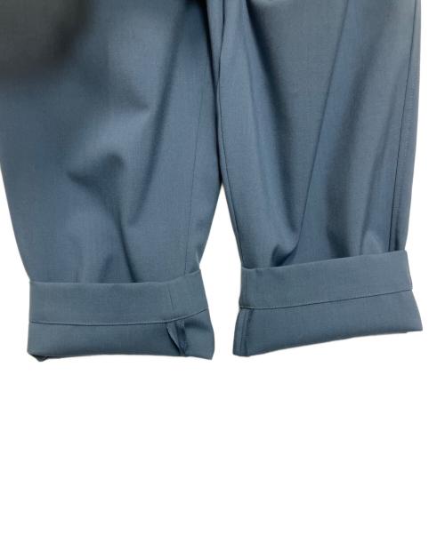 MARNI（マルニ）MARNI (マルニ) ウールトロピカルシャーリング1Pテーパードパンツ ブルー サイズ:48の古着・服飾アイテム