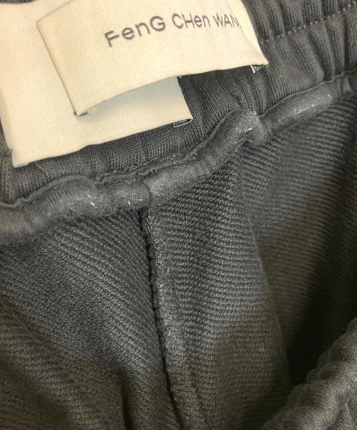 FenG CHen WANG（フェンチェンワン）FenG CHen WANG (フェンチェンワン) CARGO POKET PANT ブラック サイズ:Lの古着・服飾アイテム