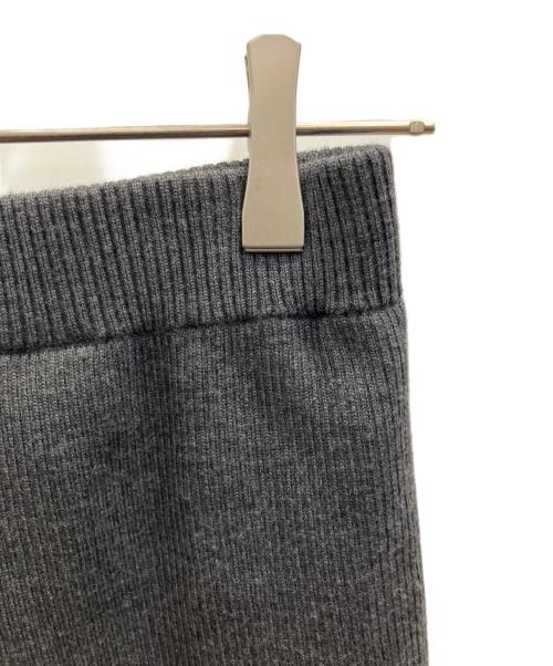 EVERYDAY I LIKE.（エヴリデイ アイ ライク）EVERYDAY I LIKE. (エヴリデイ アイ ライク) Rib SkirtPants グレー サイズ:36の古着・服飾アイテム