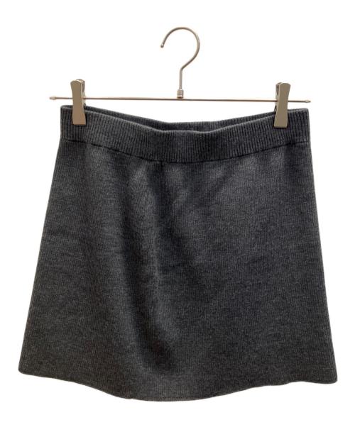 EVERYDAY I LIKE.（エヴリデイ アイ ライク）EVERYDAY I LIKE. (エヴリデイ アイ ライク) Rib SkirtPants グレー サイズ:36の古着・服飾アイテム