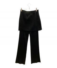 中古・古着通販】Col Pierrot (コルピエロ) Rib Pants ブラック サイズ