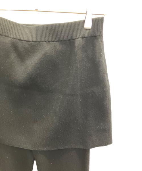 EVERYDAY I LIKE.（エヴリデイ アイ ライク）EVERYDAY I LIKE. (エヴリデイ アイ ライク) Rib SkirtPants ブラック サイズ:36の古着・服飾アイテム