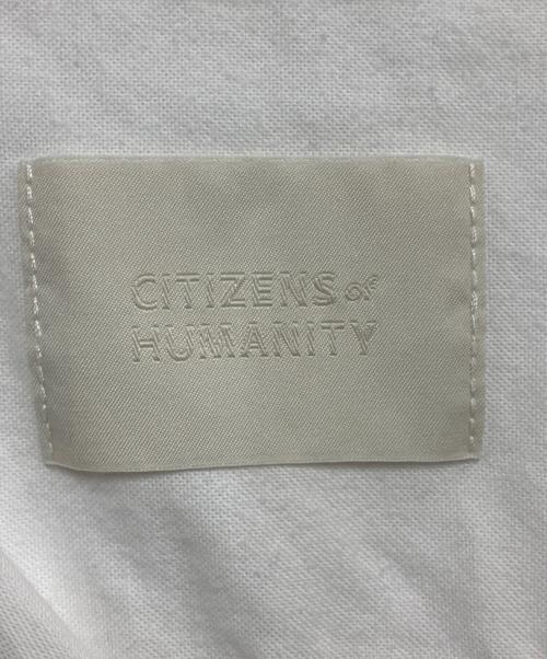 CITIZEN OF HUMANITY（シチズンオブヒューマニティ）CITIZEN OF HUMANITY (シチズンオブヒューマニティ) KAYLA OXFORD SHIRTS ホワイト サイズ:Sの古着・服飾アイテム