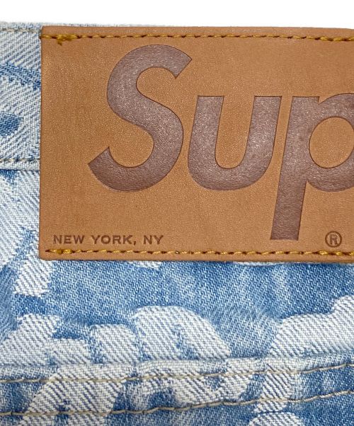 SUPREME（シュプリーム）SUPREME (シュプリーム) Fat Tip Jacquard Regular Jean ブルー サイズ:W30の古着・服飾アイテム