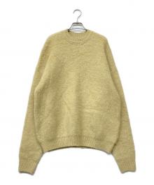 TODAYFUL（トゥデイフル）の古着「23AW Brashed Crewneck Knit」｜ベージュ