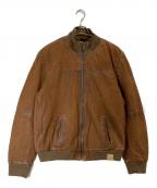 SCOTCH & SODAスコッチアンドソーダ）の古着「レザージャケット」｜ブラウン