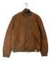 SCOTCH & SODA（スコッチアンドソーダ）の古着「レザージャケット」｜ブラウン
