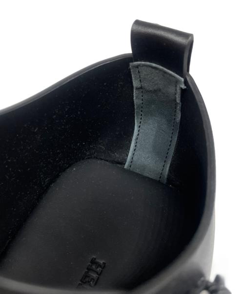 HERMES（エルメス）HERMES (エルメス) インセット グルカサンダル ブラック サイズ:42の古着・服飾アイテム