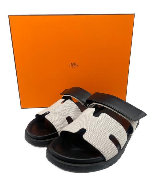 HERMES（エルメス）HERMES (エルメス) シプレ テクノサンダル ベージュ サイズ:42の古着・服飾アイテム