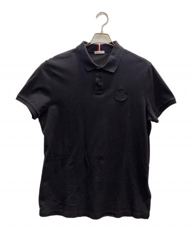 中古・古着通販】MONCLER (モンクレール) ポロシャツ ネイビー サイズ
